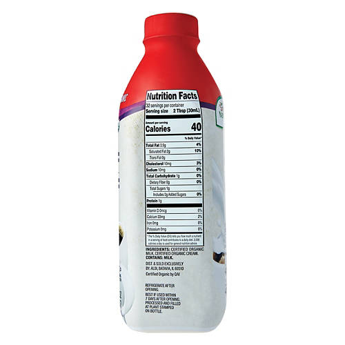 Simply Nature Organic Half & Half, 32 fl oz